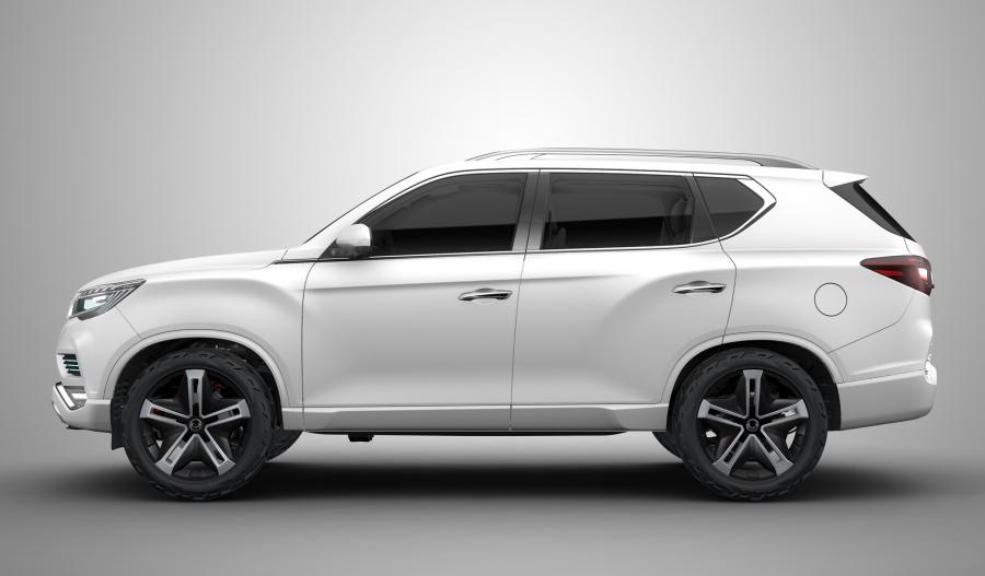  Ssangyong LIV-2 SUV Concept 2016 года  (фото 3 из 23)